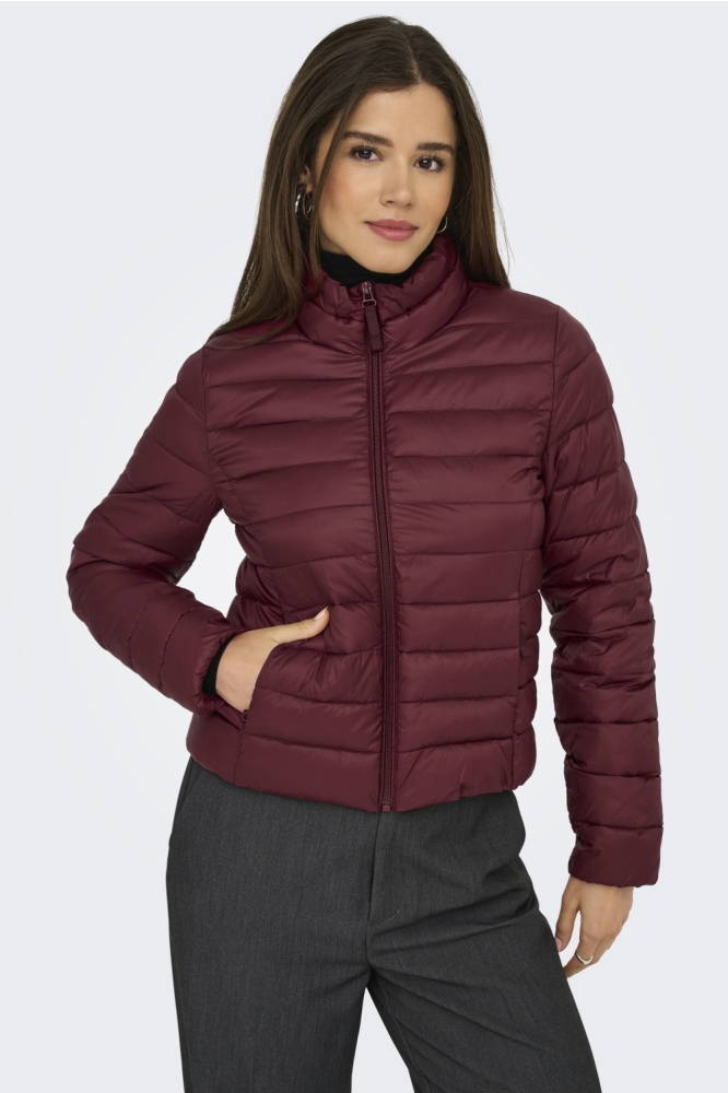 ONLTAHIA LW QUILTED JACKET OTW NOOS 15351967 CABERNET